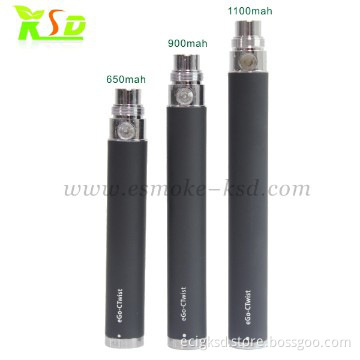 E cigarette TOP selling starter kits usb charge ego twist